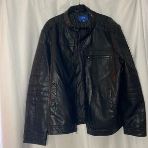 APT. 9 LEATHER ZIP UP JACKET (XXL)